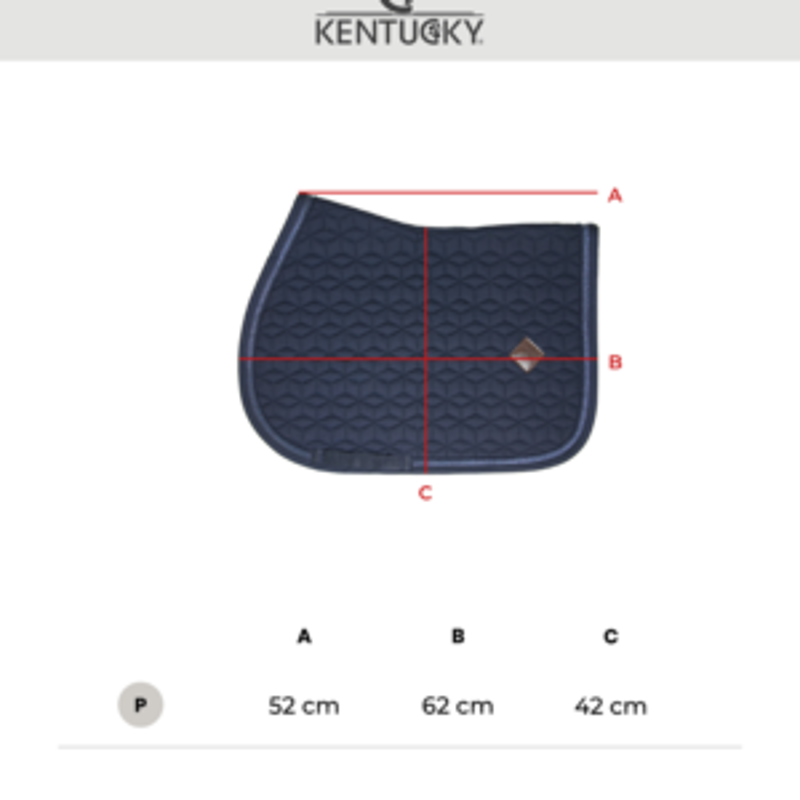 Kentucky Horsewear Sammy Saddle Pad SJ - Old Rose-4