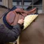 Kentucky Skin Friendly Saddle Pad Sheepskin Diamond Show Jumping - Navy