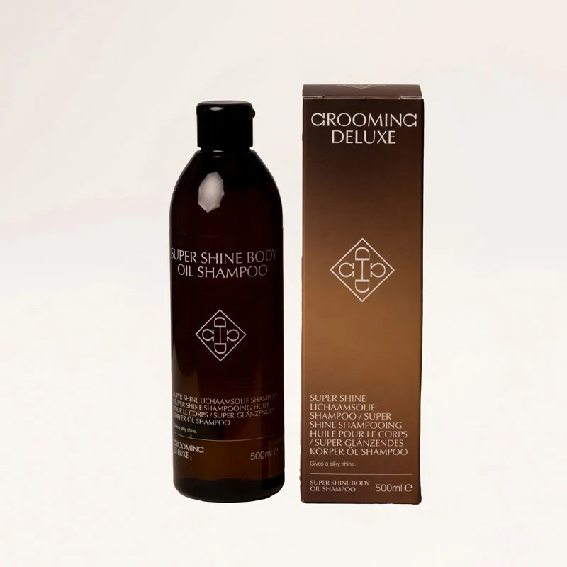 Grooming Deluxe Super Shine Body Oil Shampoo 500ml-1