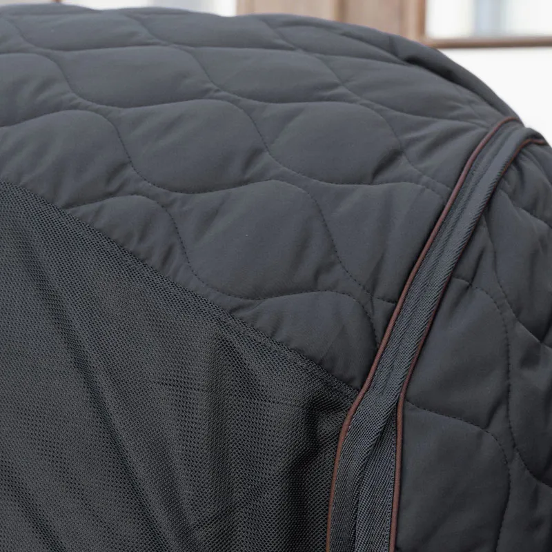 Kentucky Horsewear Transport Combo Cooler Fleece Black-1