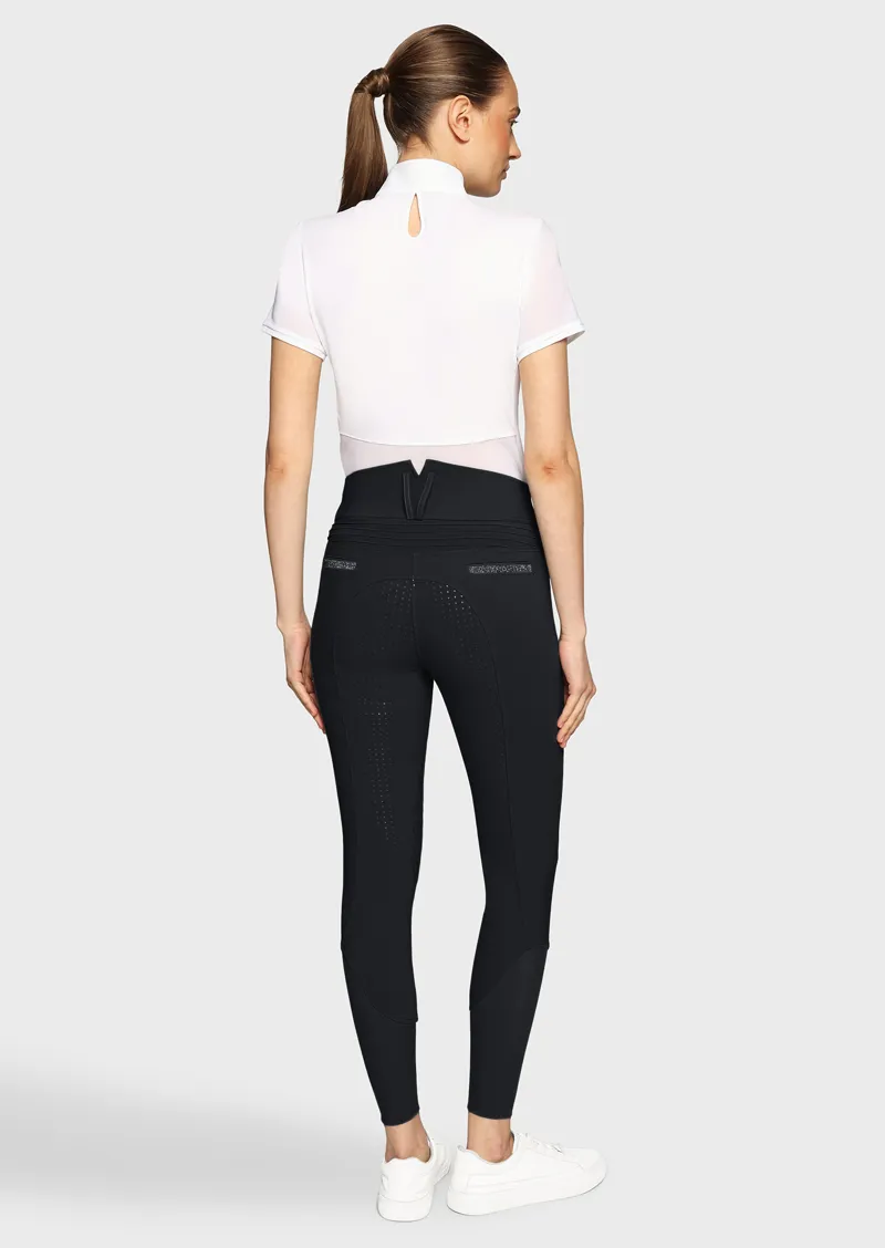 Samshield Claranova Full Grip Horse Riding Breech - Black	-1