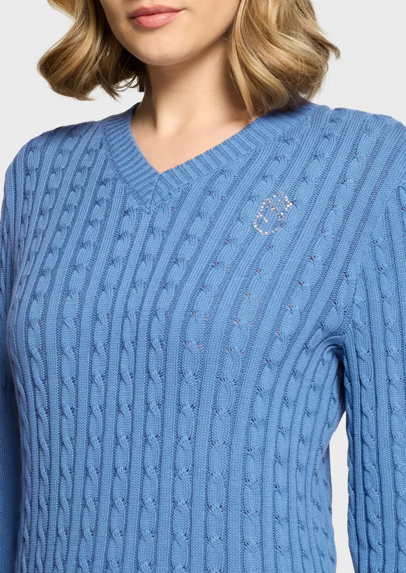 Samshield Lisa Twisted Jumper - Dusty Blue-2