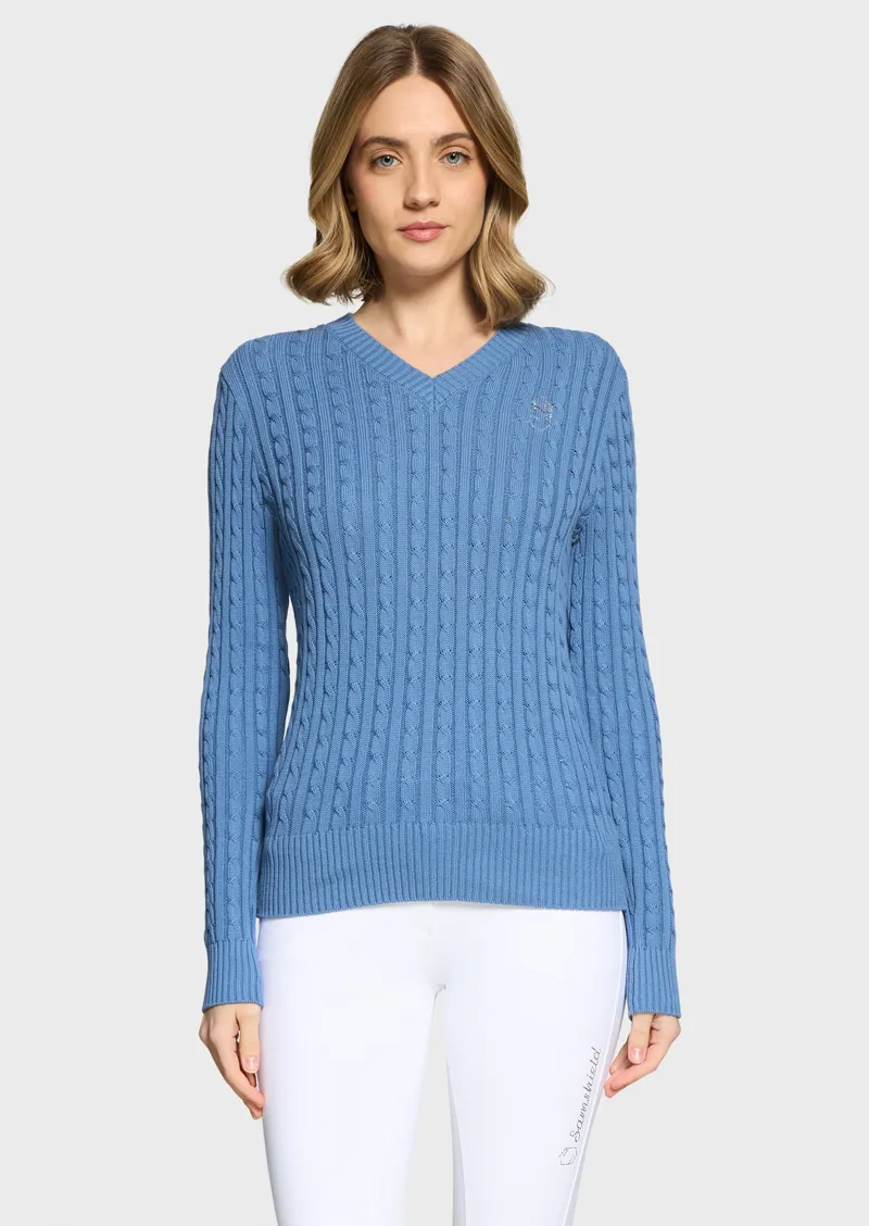 Samshield Lisa Twisted Jumper - Dusty Blue