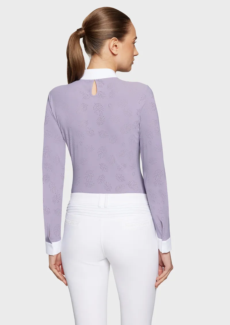 Samshield Louison Air Long Sleeved Competition Shirt - Lavender Grey-1