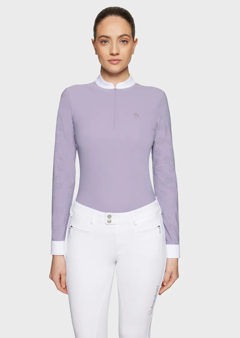 Samshield Louison Air Long Sleeved Competition Shirt - Lavender Grey
