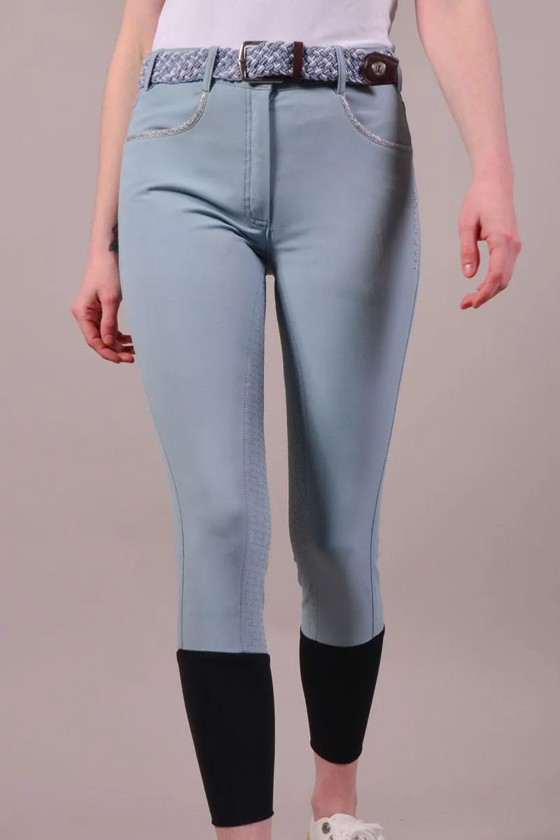 Harcour Vogue Ladies Full Seat Breech Blue