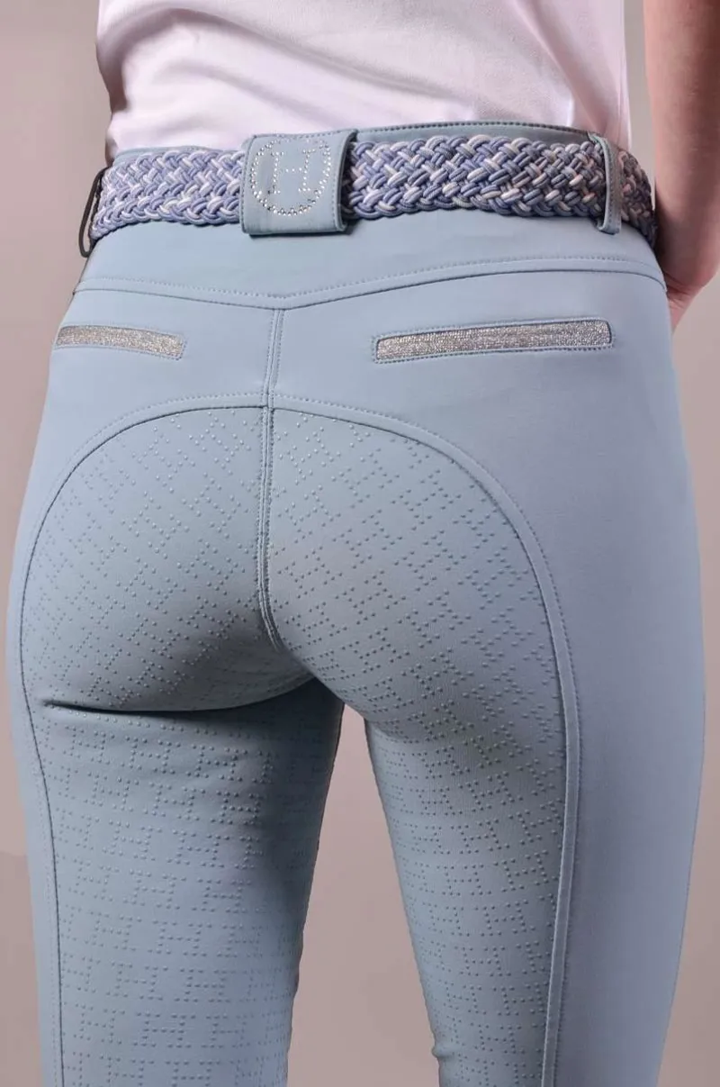 Harcour Vogue Ladies Full Seat Breech Blue-1