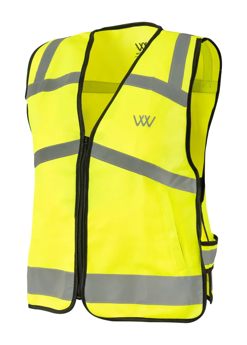 Woof Wear Hi Vis Riding Vest - Yellow