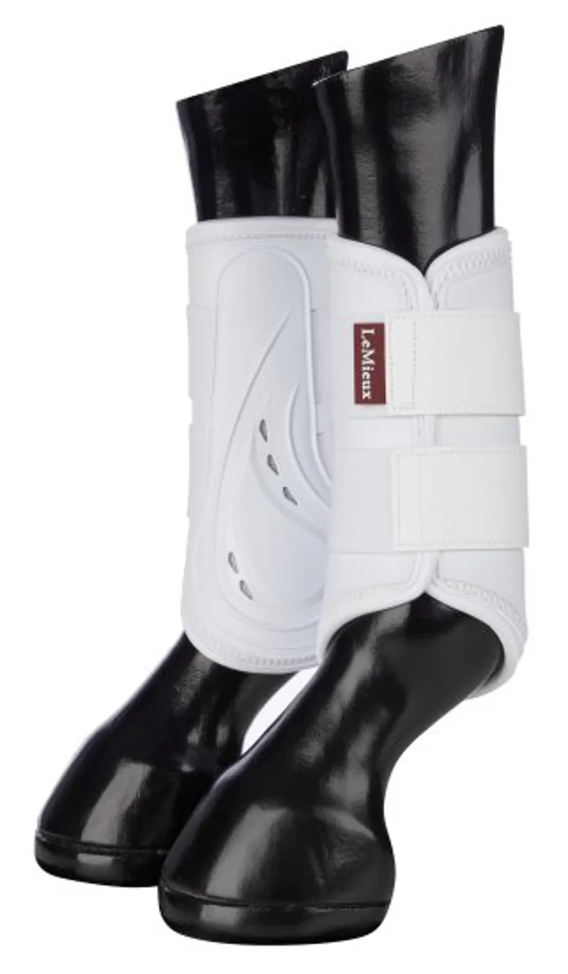 LeMieux ProShell Brushing Boots White