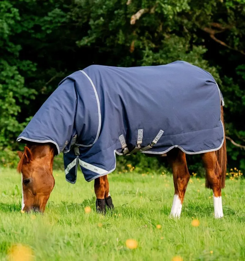 Horseware Rhino Plus with Vari-Layer Turnout Heavy 450g - Navy