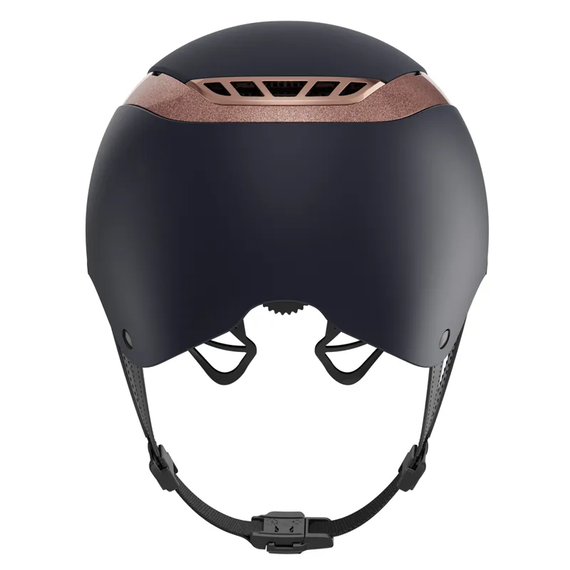 Pikeur Abus Airluxe Supreme Riding hat Midnight Blue/ Rose Gold-1