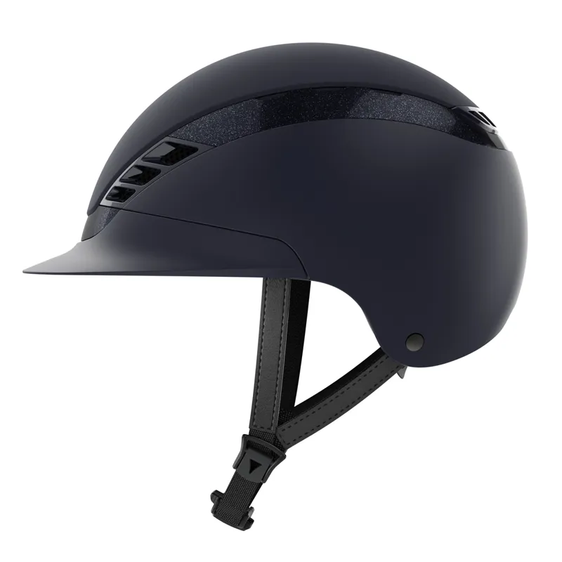 Pikeur Abus  Airluxe Supreme Riding Hat Midnight blue Glitter-2