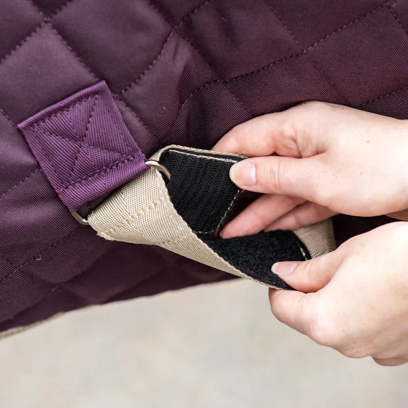 Horseware Amigo Stable Plus Disc Front Medium Fig/Navy/Tan-2