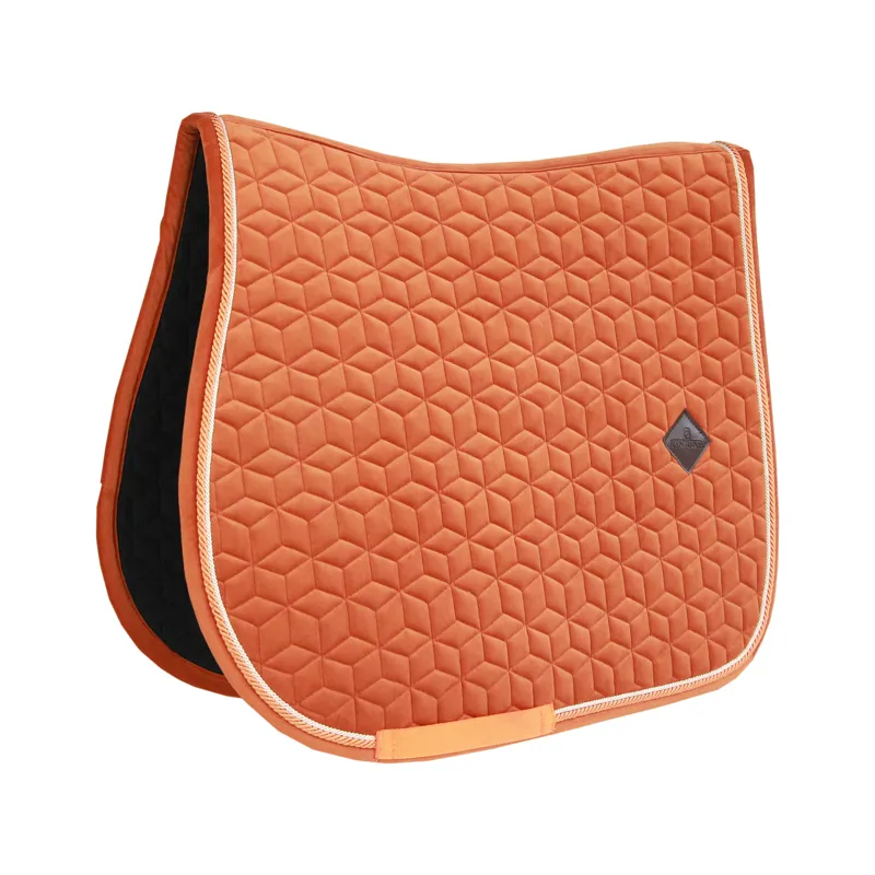Kentucky Horsewear Saddle Pad Velvet SJ Orange
