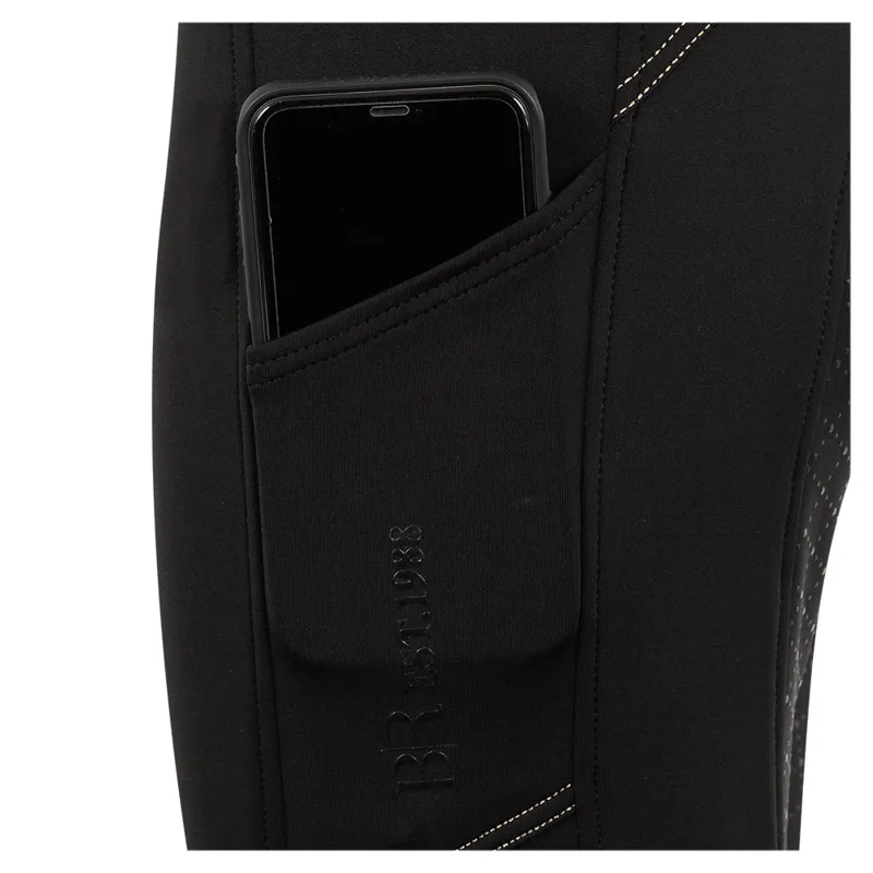 BR Babs Riding Leggings Full Seat Black-3