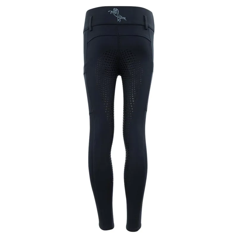 BR Berke Kids Riding Leggings Navy-1