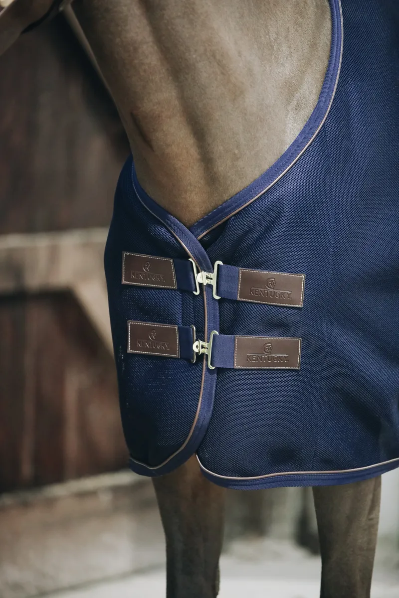 Kentucky Horsewear 3D Spacer Cooler Sheet Navy-1