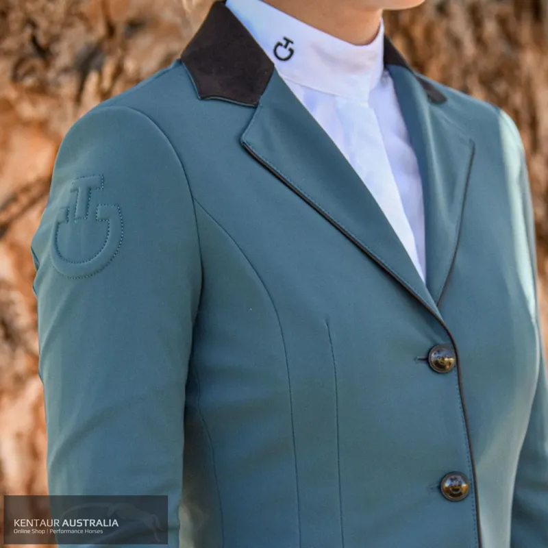 Cavalleria Toscana GP Competition Jacket Teal Green-1