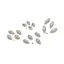 Shires Pack of 4 Studs Varying Ground and Jumping Small