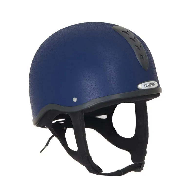 Champion Junior X-Air Plus Jockey Helmet Navy