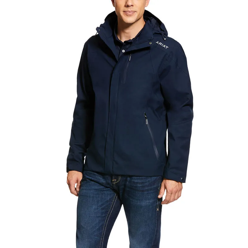 Ariat Men's Coastal Waterproof Jacket Navy