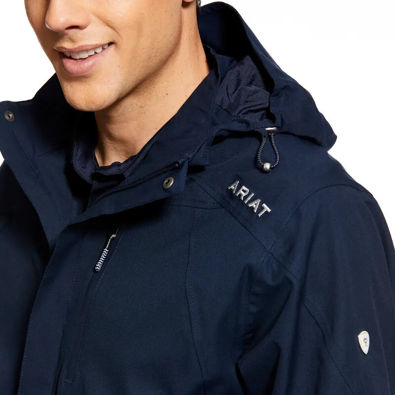 Ariat Men's Coastal Waterproof Jacket Navy-2