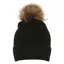 Covalliero Bobble Hat with Crystals Black