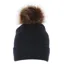 Covalliero Bobble Hat with Crystals Navy
