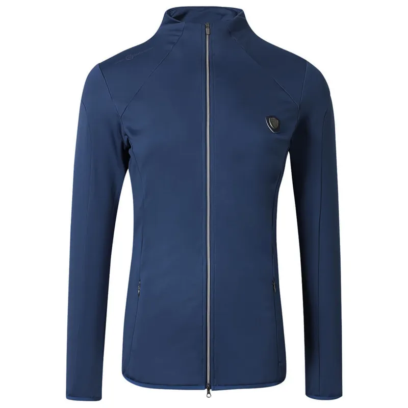 Covalliero Ladies Active Zip Through Jacket Navy-1