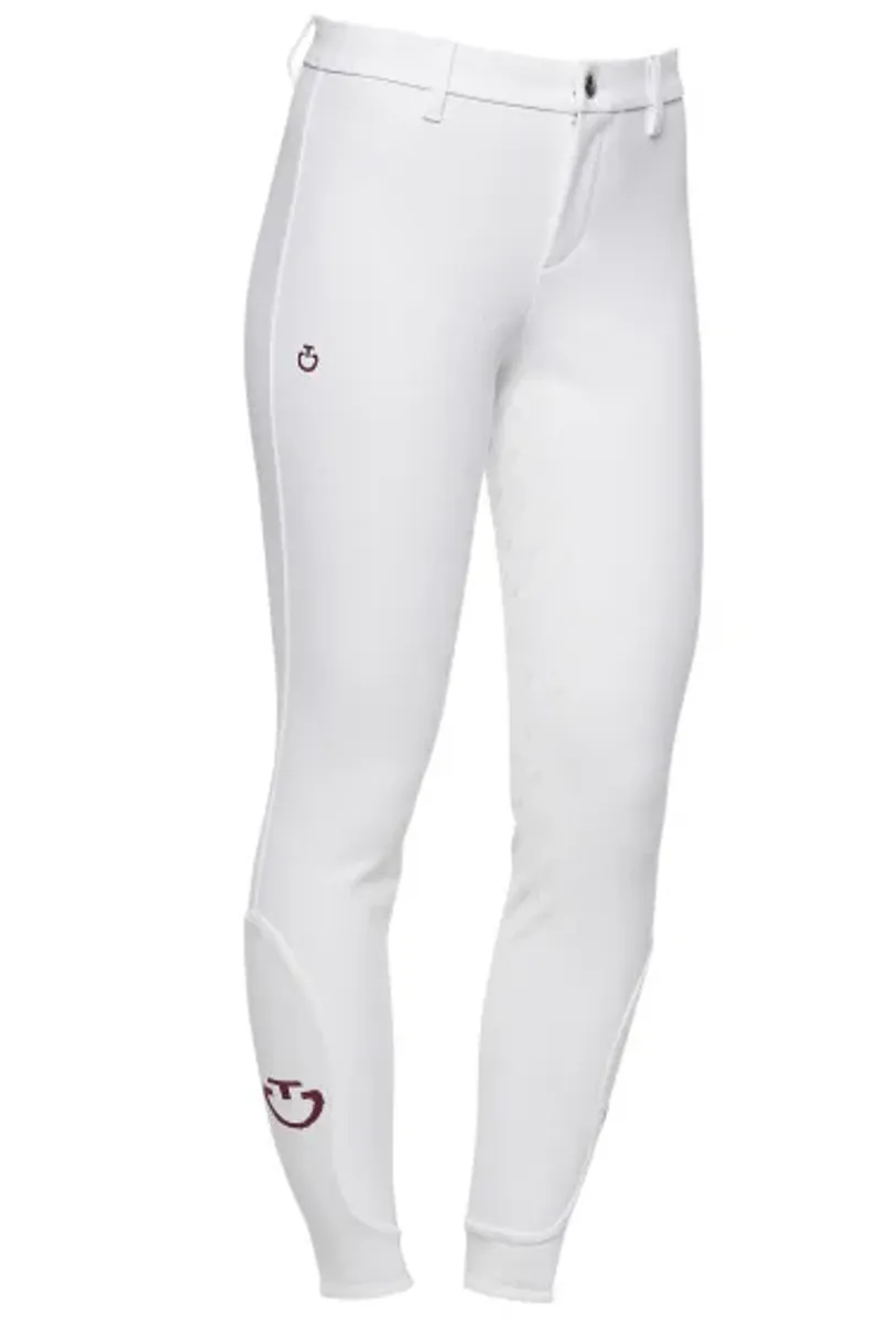 CT Line System Kids Breeches White