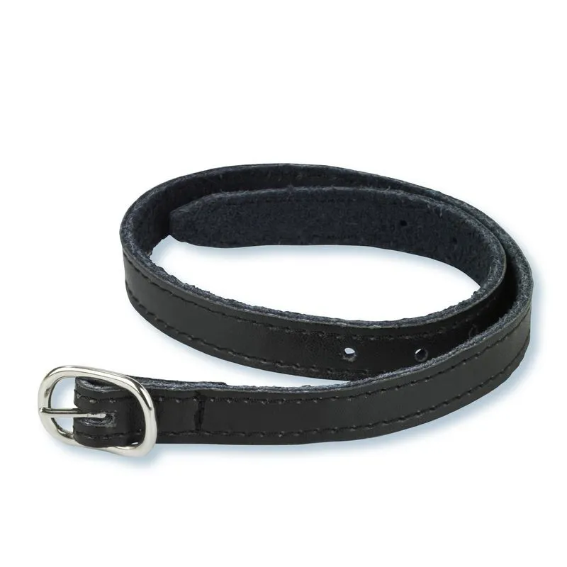 Stubben Leather Spur Straps Black