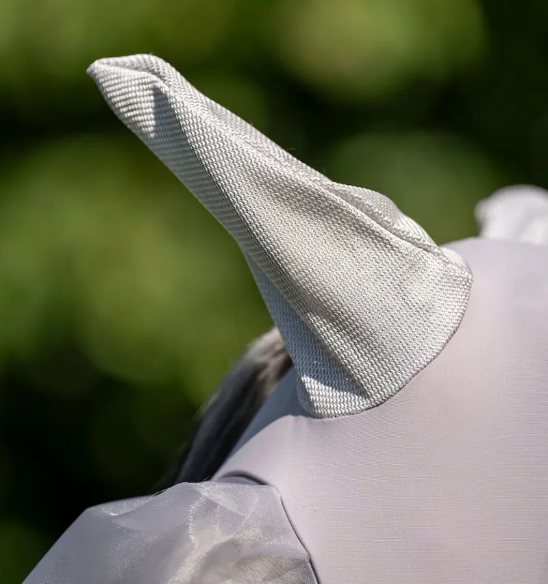 Horseware Defense Fly Mask - Silver-4