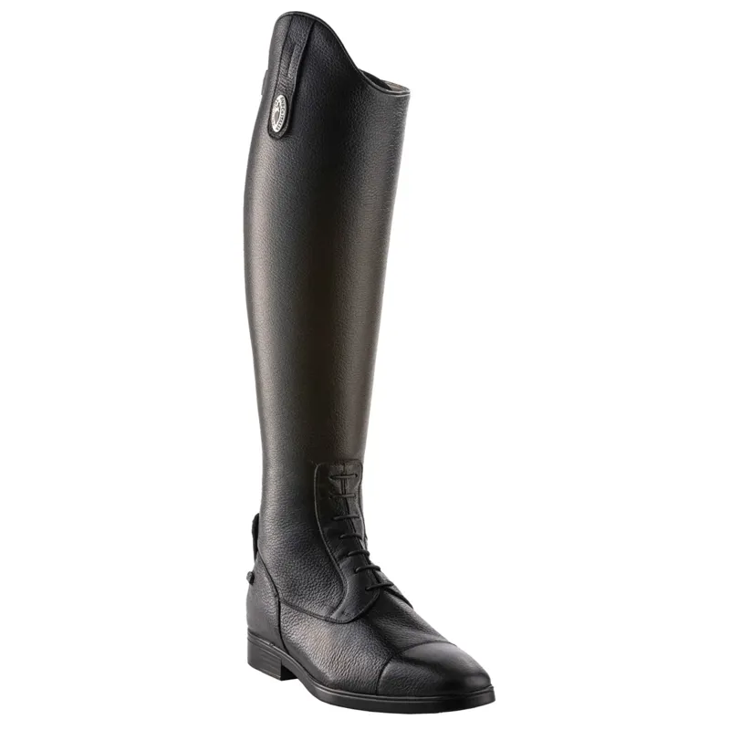 DeNiro Amabile Laced Tall Riding Boots Quick Black