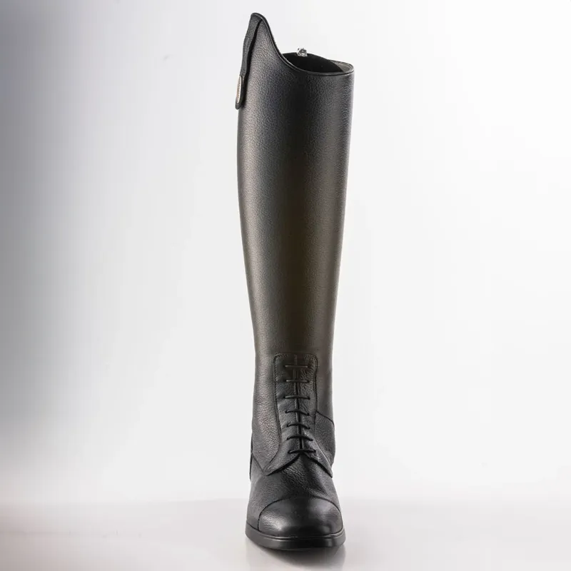 DeNiro Amabile Laced Tall Riding Boots Quick Black-3