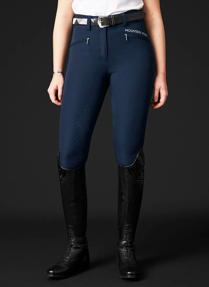Mountain Horse Diana Breeches Full Grip Navy