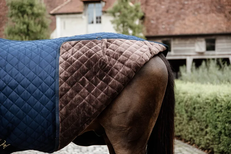 Kentucky Horsewear Stable Rug 200g Navy-6