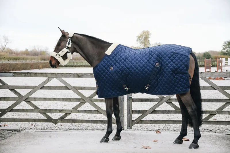 Kentucky Horsewear Stable Rug 200g Navy-5