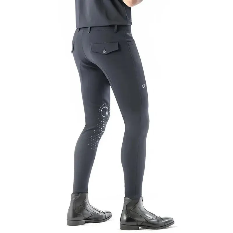 Ego7 EJ Jumping Knee Grip Mens Breeches - Navy