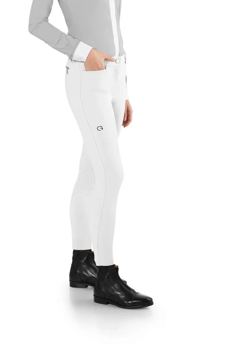 EGO7 EJ Jumping Knee Grip Breech Ladies - White