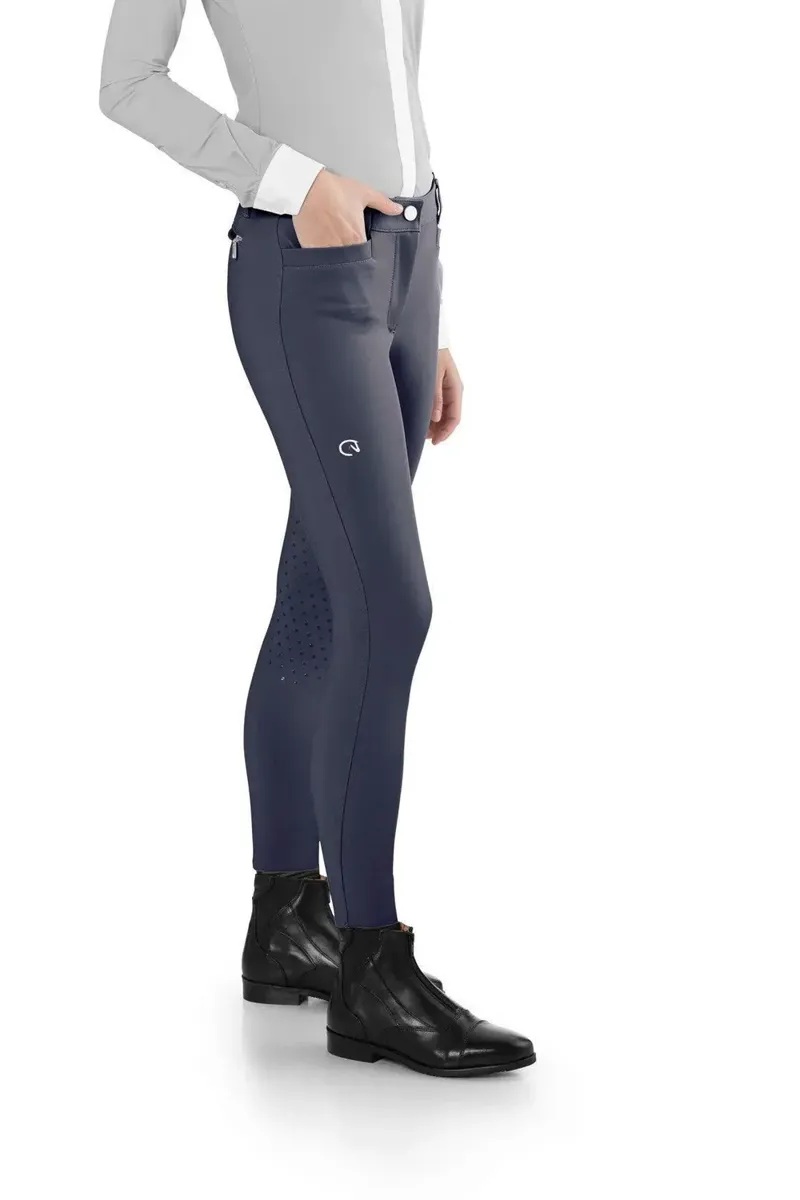 Ego7 EJ Jumping Knee Grip Ladies Breeches - Black