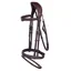 Equiline Anatomical Jump Flash Bridle Brown