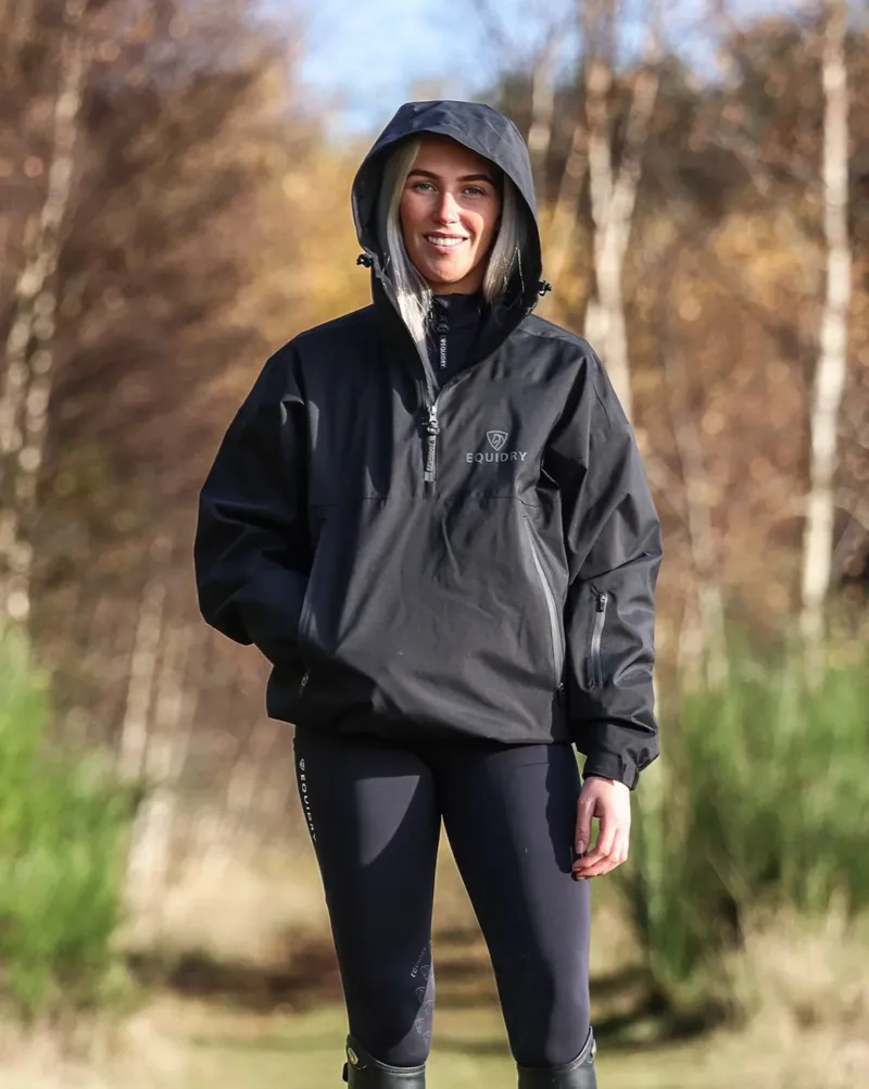 EQUIDRY Women's Storm Smock - Black-7