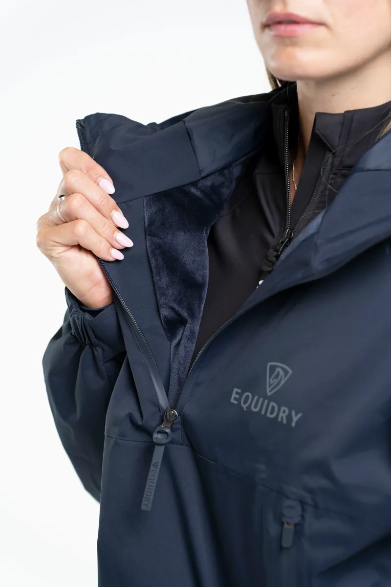 EQUIDRY Women's Storm Smock - Navy-1