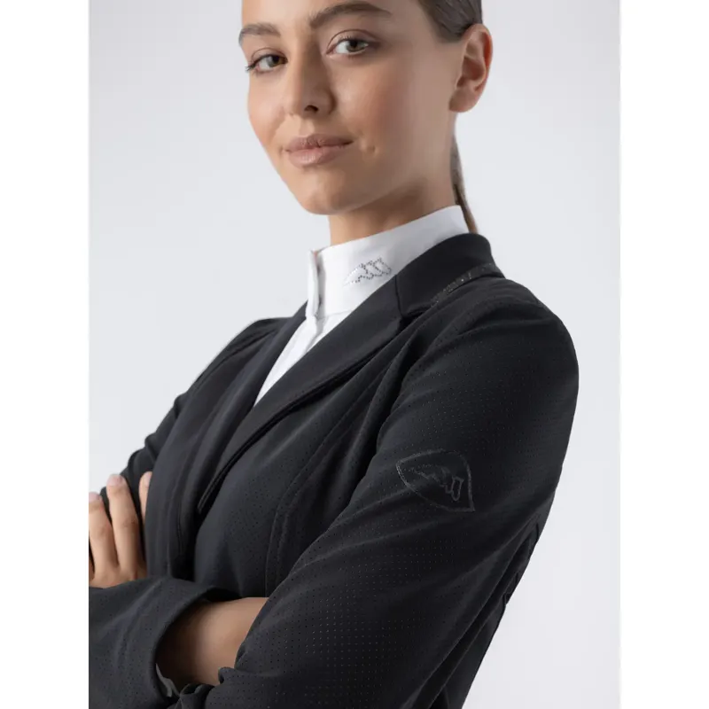 Equiline Ladies Competition Jacket Eqgarcia - Black-3