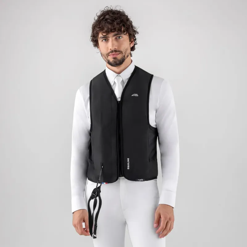 Equiline Horse Riding Vest Black - Eclair-3