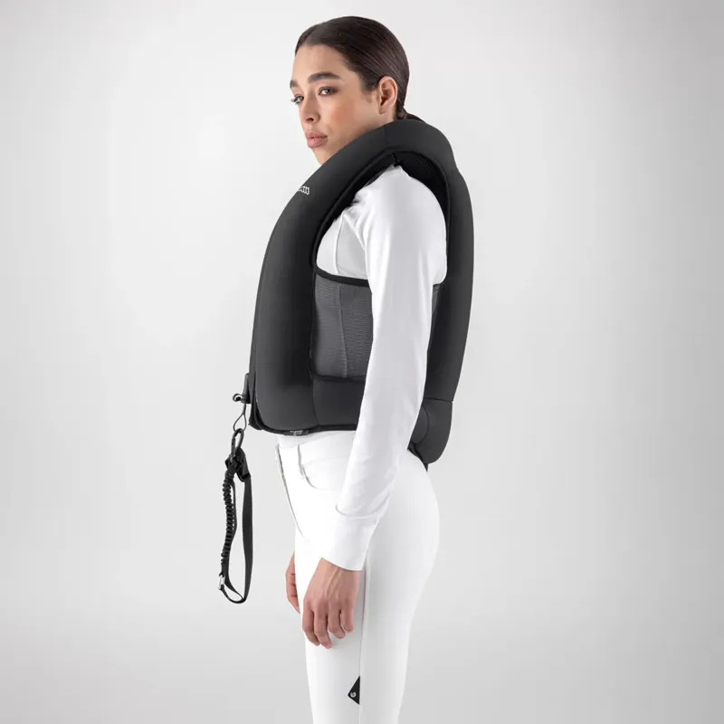 Equiline Horse Riding Vest Black - Eclair-2