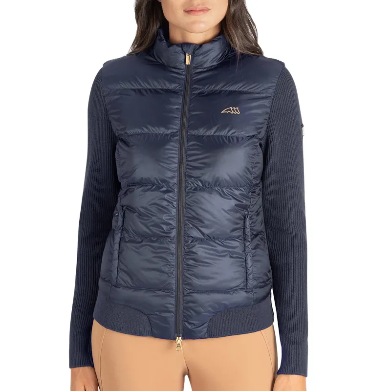 Equiline Estrae Ladies Hybrid Jacket Navy