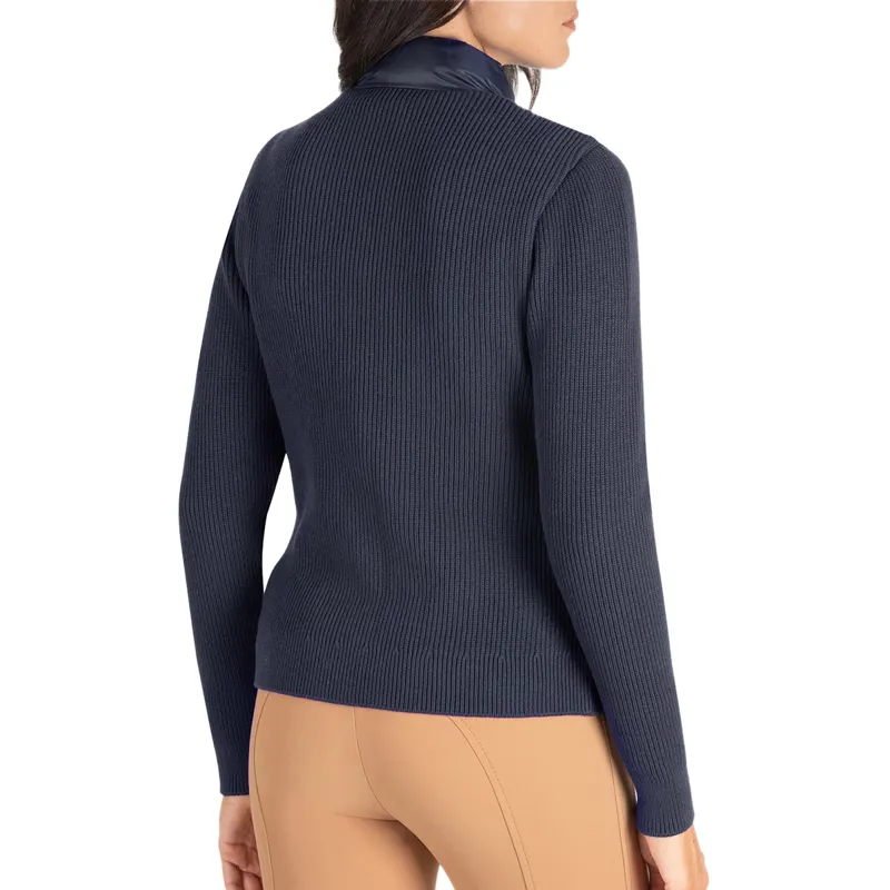 Equiline Estrae Ladies Hybrid Jacket Navy-1