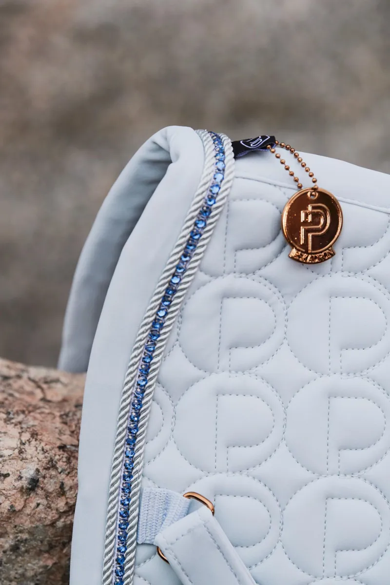 Eskadron Platinum Softshell Saddlepad Dressage Full Powder Blue-1