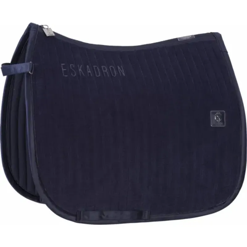 Eskadron Dressage Saddle Pad Cord Emblem Classic Sports Navy